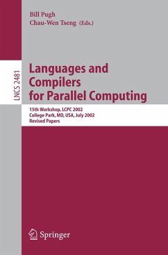 Languages and Compilers for Parallel Computing (eBook, PDF)