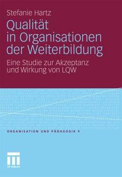 Qualität in Organisationen der Weiterbildung (eBook, PDF) - Hartz, Stefanie