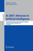 AI 2007: Advances in Artificial Intelligence (eBook, PDF)