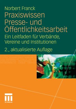 Praxiswissen Presse- und Öffentlichkeitsarbeit (eBook, PDF) - Franck, Norbert