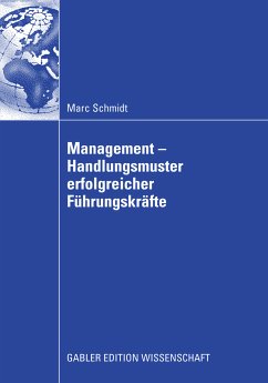 Management - Handlungsmuster erfolgreicher Führungskräfte (eBook, PDF) - Schmidt, Marc