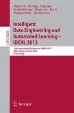 Intelligent Data Engineering and Automated Learning -- IDEAL 2013 (eBook, PDF)