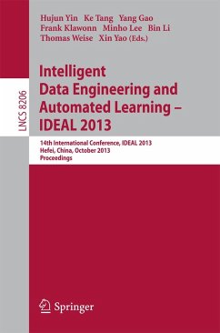 Intelligent Data Engineering and Automated Learning -- IDEAL 2013 (eBook, PDF)