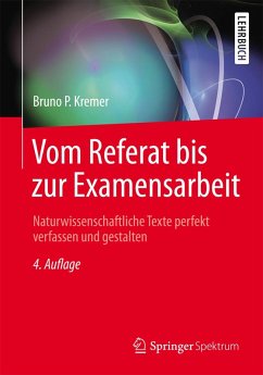 Vom Referat bis zur Examensarbeit (eBook, PDF) - Kremer, Bruno P.