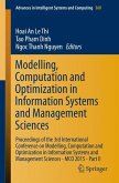 Modelling, Computation and Optimization in Information Systems and Management Sciences (eBook, PDF)