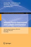 Software Process Improvement and Capability Determination (eBook, PDF)