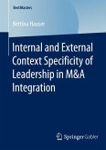 Internal and External Context Specificity of Leadership in M&A Integration (eBook, PDF)