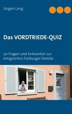 Das Vordtriede-Quiz (eBook, ePUB) - Lang, Jürgen