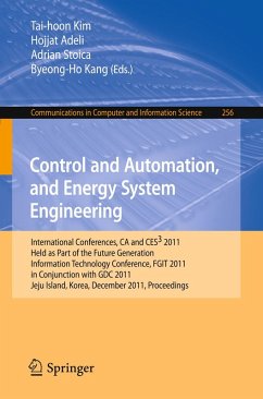 Control and Automation, and Energy System Engineering (eBook, PDF)