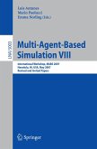 Multi-Agent-Based Simulation VIII (eBook, PDF)