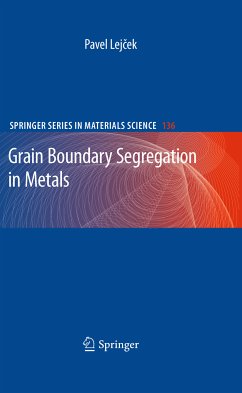 Grain Boundary Segregation in Metals (eBook, PDF) - Lejcek, Pavel