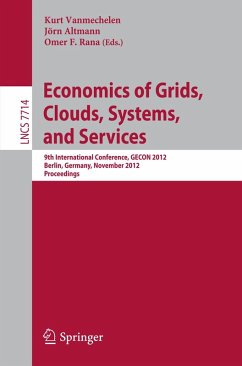 Cover Economics of Grids, Clouds, Systems, and Services (eBook, PDF)