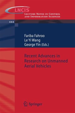 Cover Recent Advances in Research on Unmanned Aerial Vehicles (eBook, PDF)