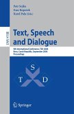 Text, Speech and Dialogue (eBook, PDF)