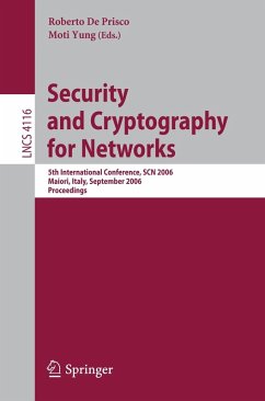 Security and Cryptography for Networks (eBook, PDF)