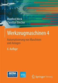 Werkzeugmaschinen 4 (eBook, PDF) - Weck, Manfred