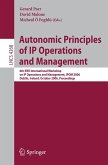 Autonomic Principles of IP Operations and Management (eBook, PDF)