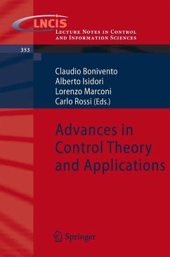 Advances in Control Theory and Applications (eBook, PDF)