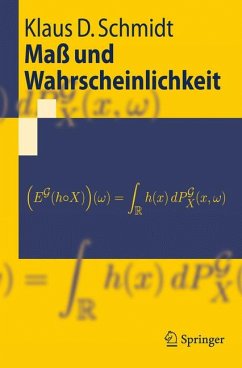 Maß und Wahrscheinlichkeit (eBook, PDF) - Schmidt, Klaus D.