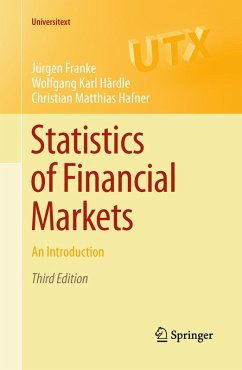 Statistics of Financial Markets (eBook, PDF) - Franke, Jürgen; Härdle, Wolfgang Karl; Hafner, Christian Matthias