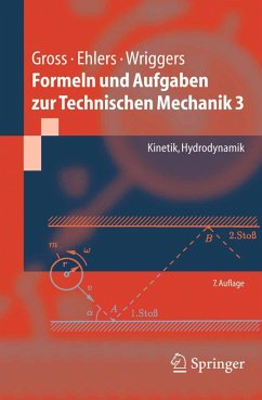 Formeln und Aufgaben zur Technischen Mechanik 3 (eBook, PDF) - Gross, Dietmar; Ehlers, Wolfgang; Wriggers, Peter