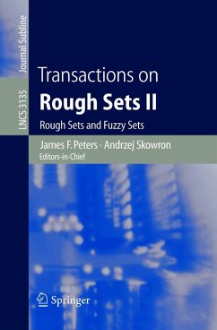 Cover Transactions on Rough Sets II (eBook, PDF)