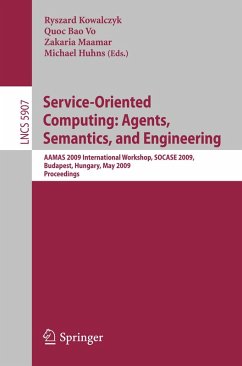 Cover Service-Oriented Computing: Agents, Semantics, and Engineering (eBook, PDF)