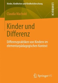 Kinder und Differenz (eBook, PDF) - Machold, Claudia