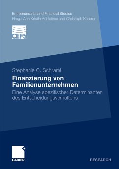 Finanzierung von Familienunternehmen (eBook, PDF) - Schraml, Stephanie C.