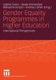 Gender Equality Programmes in Higher Education (eBook, PDF)