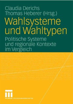 Wahlsysteme und Wahltypen (eBook, PDF)