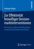 Zur Effektivität freiwilliger Devisenmarktinterventionen (eBook, PDF)