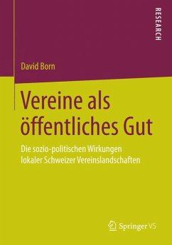 Vereine als öffentliches Gut (eBook, PDF) - Born, David