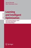 Learning and Intelligent Optimization (eBook, PDF)