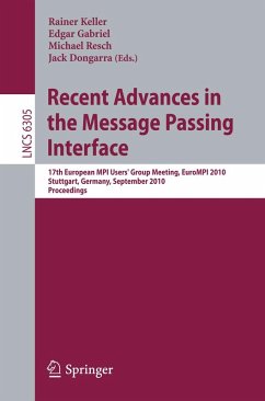 Cover Recent Advances in the Message Passing Interface (eBook, PDF)
