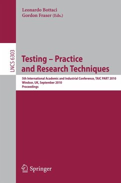 Testing: Academic and Industrial Conference - Practice and Research Techniques (eBook, PDF)