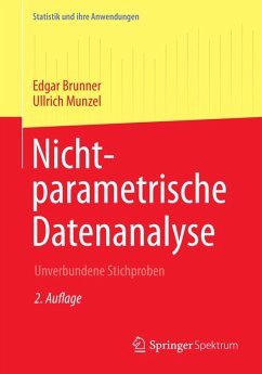 Nichtparametrische Datenanalyse (eBook, PDF) - Brunner, Edgar; Munzel, Ullrich