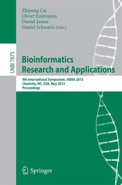 Bioinformatics Research and Applications (eBook, PDF) Bioinformatics Research and Applications (eBook, PDF)