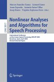 Nonlinear Analyses and Algorithms for Speech Processing (eBook, PDF)