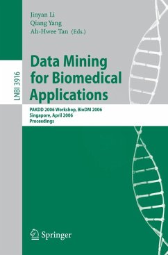 Data Mining for Biomedical Applications (eBook, PDF)