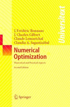 Numerical Optimization (eBook, PDF) - Bonnans, Joseph-Frédéric; Gilbert, Jean Charles; Lemarechal, Claude; Sagastizábal, Claudia A.