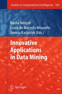 Innovative Applications in Data Mining (eBook, PDF)