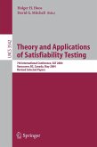 Theory and Applications of Satisfiability Testing (eBook, PDF)