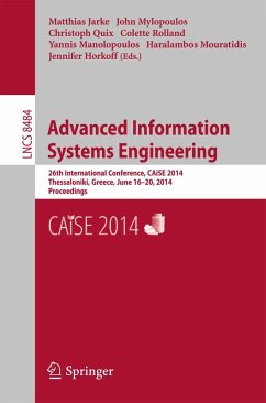 Advanced Information Systems Engineering (eBook, PDF)