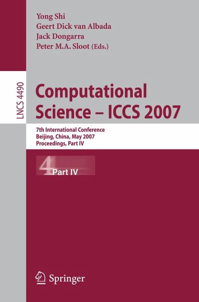 Computational Science - ICCS 2007 (eBook, PDF) Computational Science - ICCS 2007 (eBook, PDF)