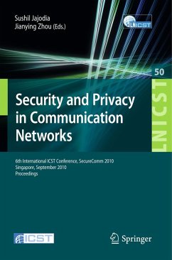 Security and Privacy in Communication Networks (eBook, PDF)