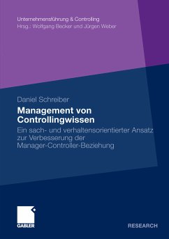 Management von Controllingwissen (eBook, PDF) - Schreiber, Daniel