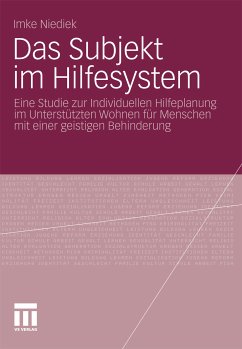 Das Subjekt im Hilfesystem (eBook, PDF) - Niediek, Imke
