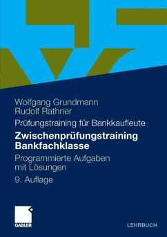 Cover Zwischenprüfungstraining Bankfachklasse (eBook, PDF)