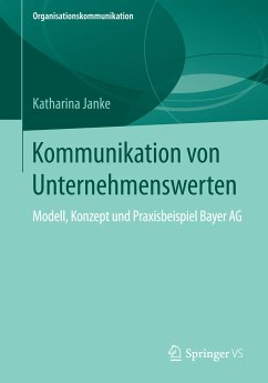 Kommunikation von Unternehmenswerten (eBook, PDF) - Janke, Katharina